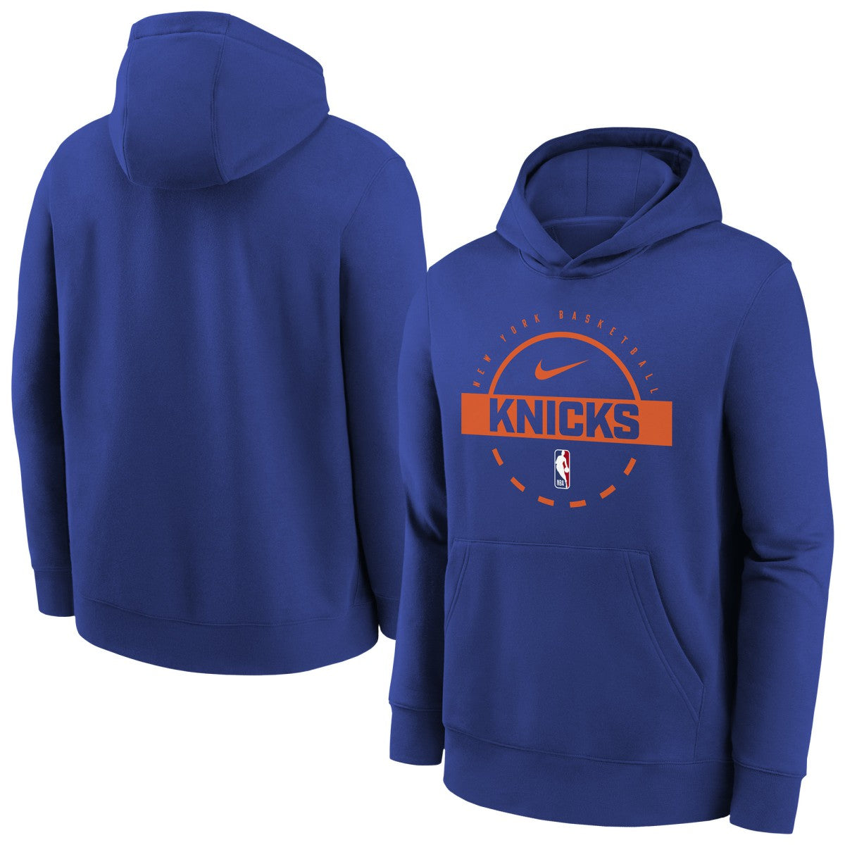 NBA New York Knicks Youth 2025/26 Club Fleece Practice Hoodie