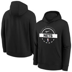 NBA Brooklyn Nets Youth 2025/26 Club Fleece Practice Hoodie