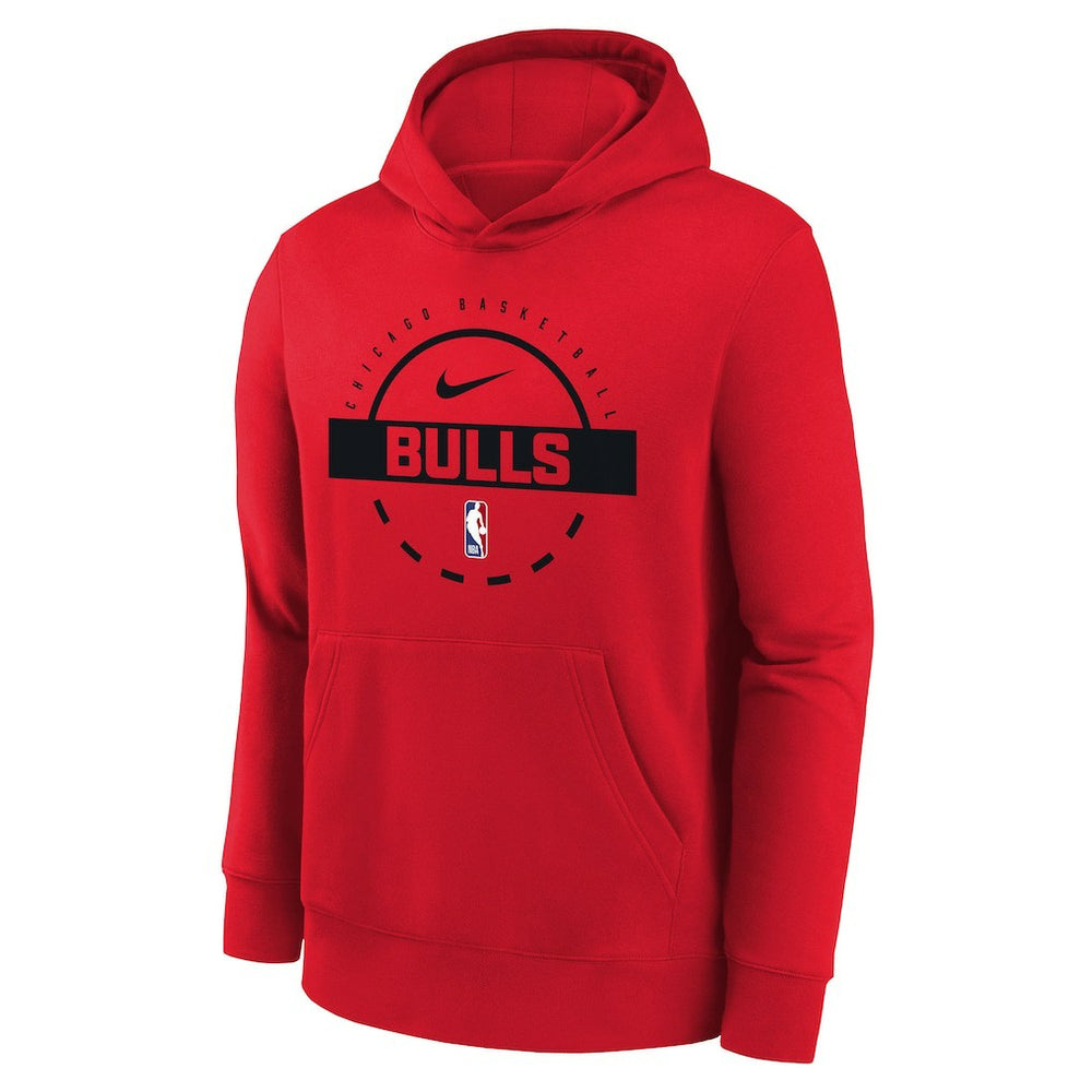 NBA Chicago Bulls Youth 2025/26 Club Fleece Practice Hoodie