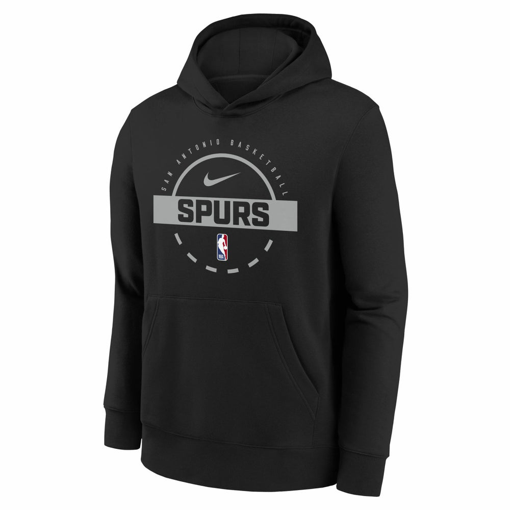 NBA San Antonio Spurs Youth 2025/26 Club Fleece Practice Hoodie