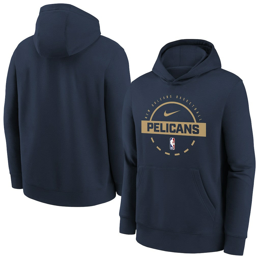 NBA New Orleans Pelicans Youth 2025/26 Club Fleece Practice Hoodie