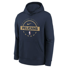 NBA New Orleans Pelicans Youth 2025/26 Club Fleece Practice Hoodie