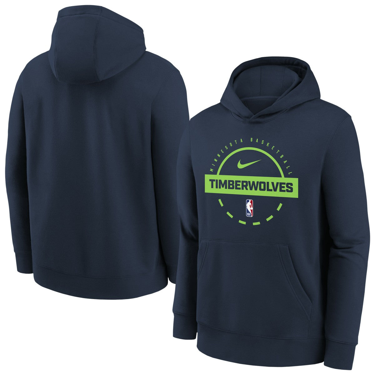 NBA Minnesota Timberwolves Youth 2025/26 Club Fleece Practice Hoodie