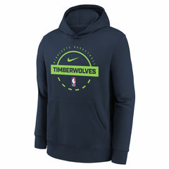 NBA Minnesota Timberwolves Youth 2025/26 Club Fleece Practice Hoodie