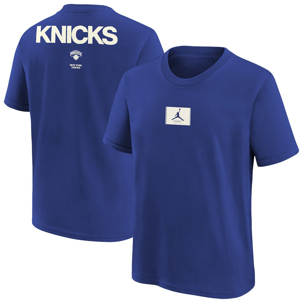 NBA New York Knicks Jordan Brand Youth Courtside Statement 85 T-Shirt