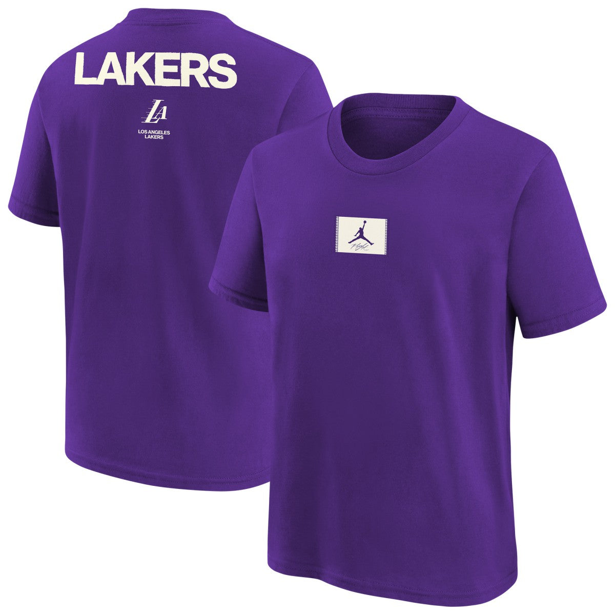 NBA Los Angeles Lakers Jordan Brand Youth Courtside Statement 85 T-Shirt
