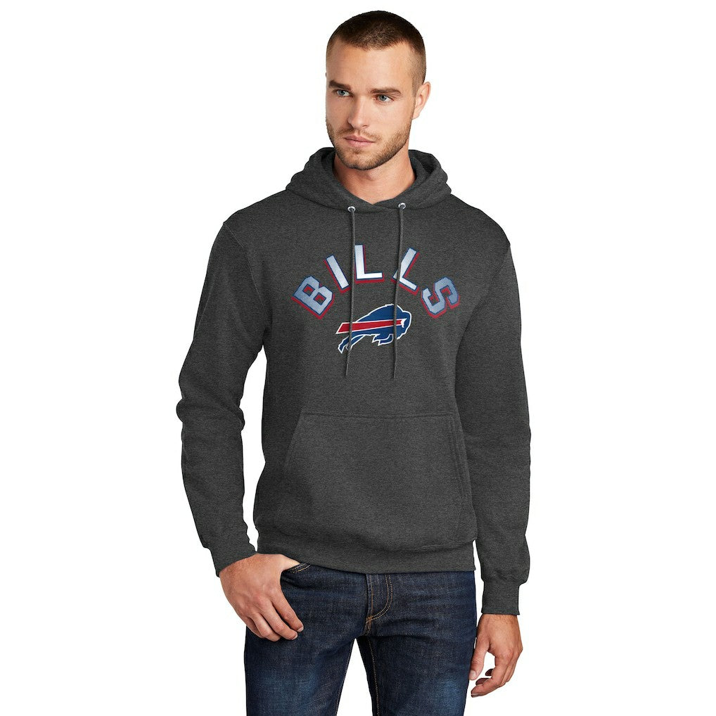 Starter Arch Over Logo Pullover Hoodie - Buffalo Bills
