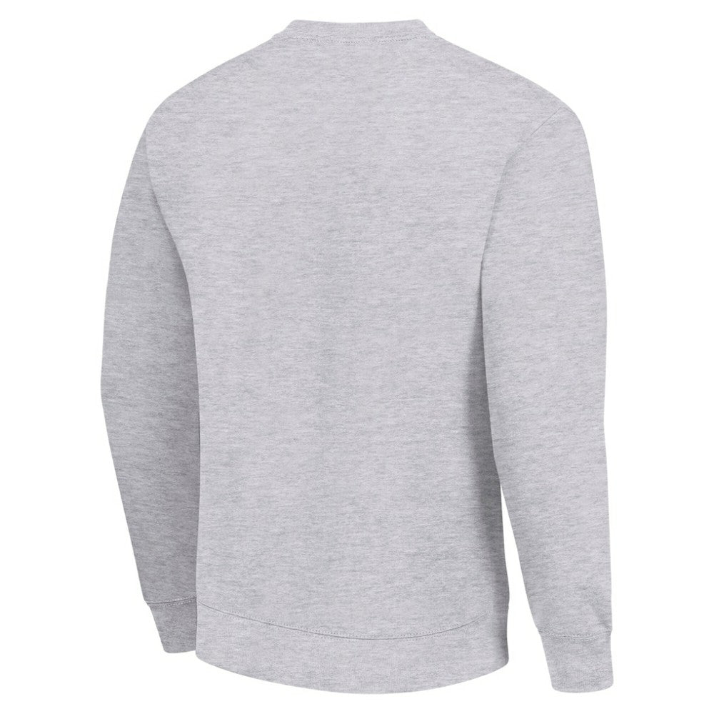 NHL Heather Gray Colorado Avalanche Men's Starter Team Logo Fleece Pullover Sweatshirt