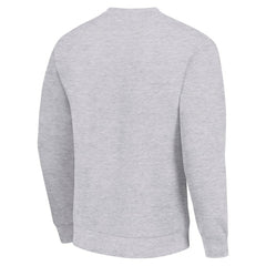 NHL Heather Gray New Jersey Devils Men's Starter Team Logo Fleece Pullover Sweatshirt