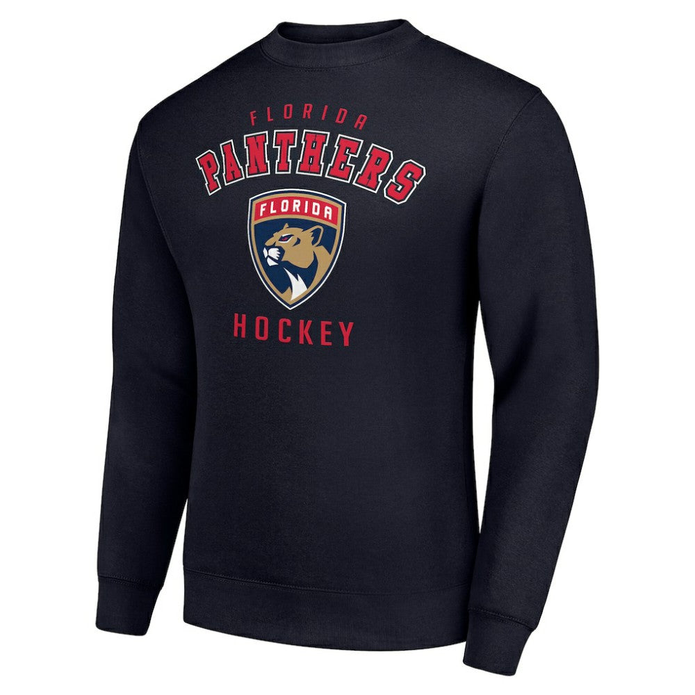 NHL Navy Florida Panthers Men's Starter Team Logo Fleece Pullover Sweatshirt