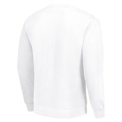 NHL White Buffalo Sabres Men's Starter Team Logo Fleece Pullover Sweatshirt
