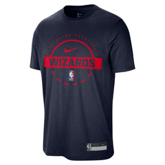 NBA Washington Wizards 2025/26 On-Court Flare Performance Practice T-Shirt