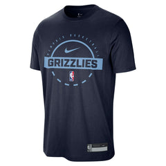 NBA Memphis Grizzlies 2025/26 On-Court Flare Performance Practice T-Shirt
