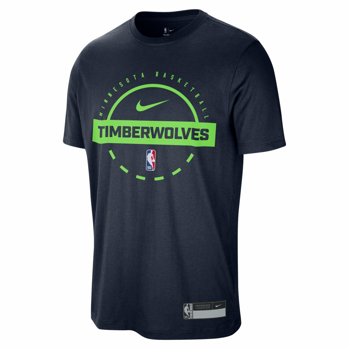 NBA Minnesota Timberwolves 2025/26 On-Court Flare Performance Practice T-Shirt