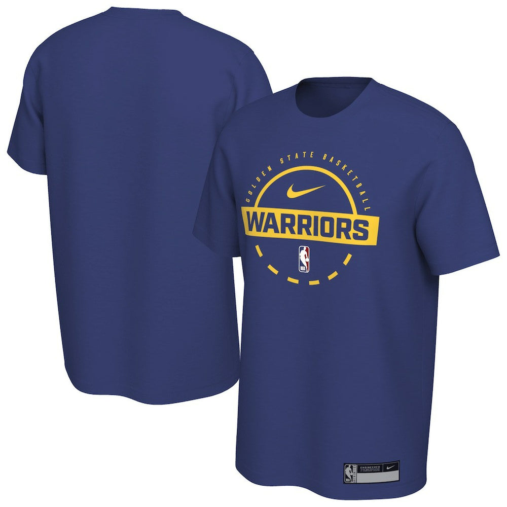 NBA Golden State Warriors 2025/26 On-Court Flare Performance Practice T-Shirt sale