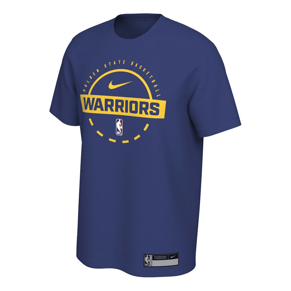 NBA Golden State Warriors 2025/26 On-Court Flare Performance Practice T-Shirt sale