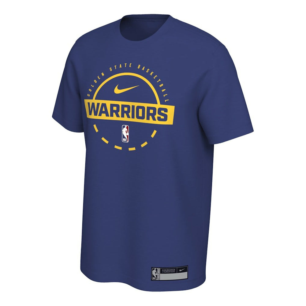 NBA Golden State Warriors 2025/26 On-Court Flare Performance Practice T-Shirt sale