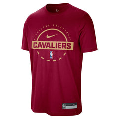 NBA Cleveland Cavaliers 2025/26 On-Court Flare Dri-FIT Tri-Blend Practice T-Shirt sale