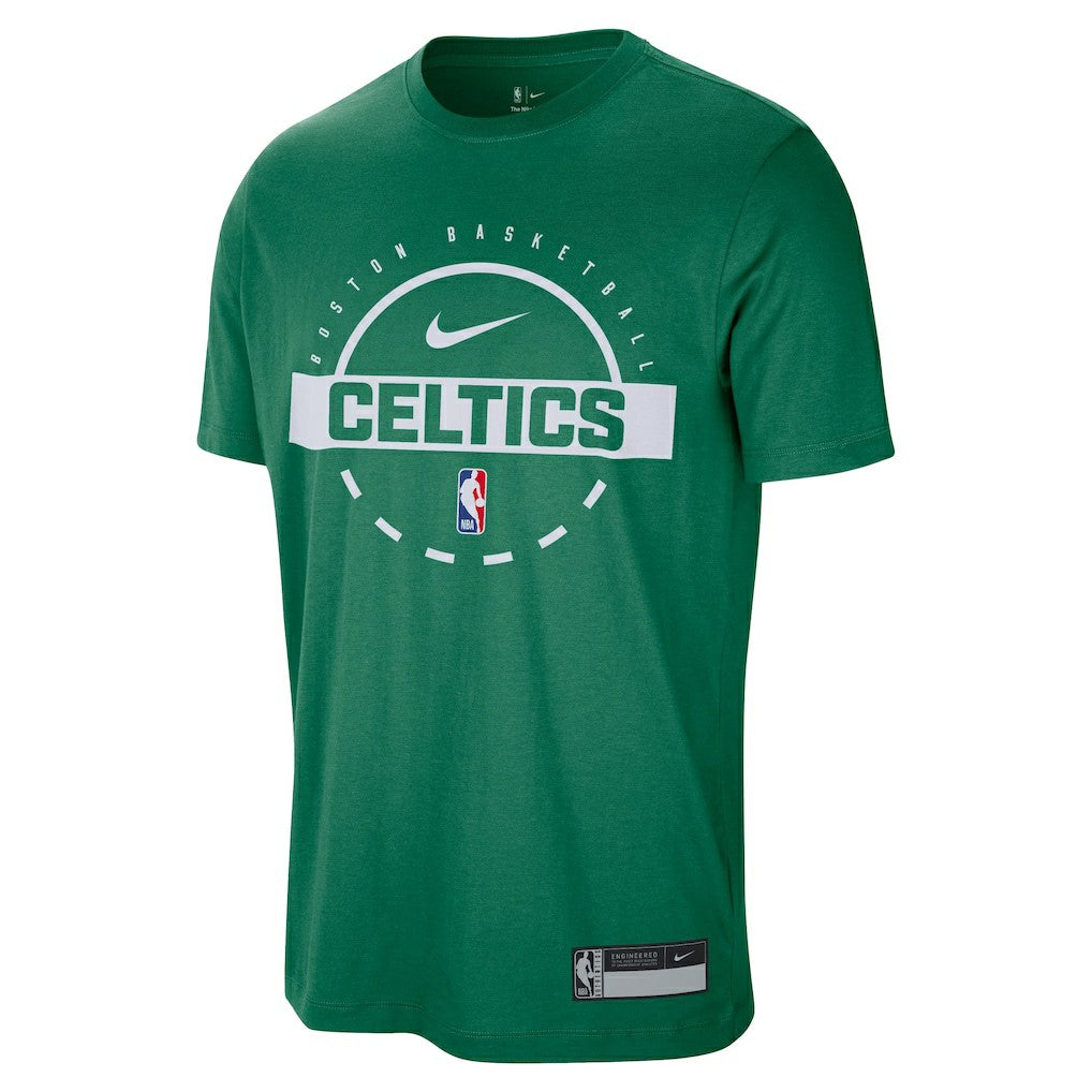 NBA Boston Celtics 2025/26 On-Court Flare Performance Practice T-Shirt