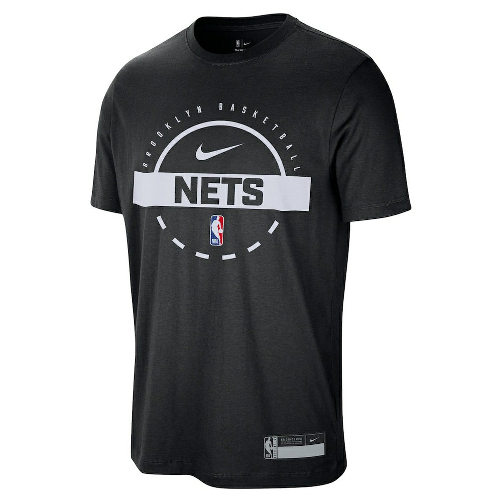 NBA Brooklyn Nets 2025/26 On-Court Flare Performance Practice T-Shirt