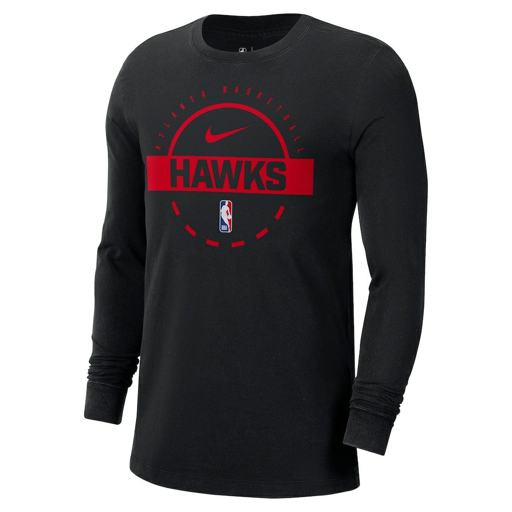NBA Atlanta Hawks Authentic Long Sleeve Practice T-Shirt