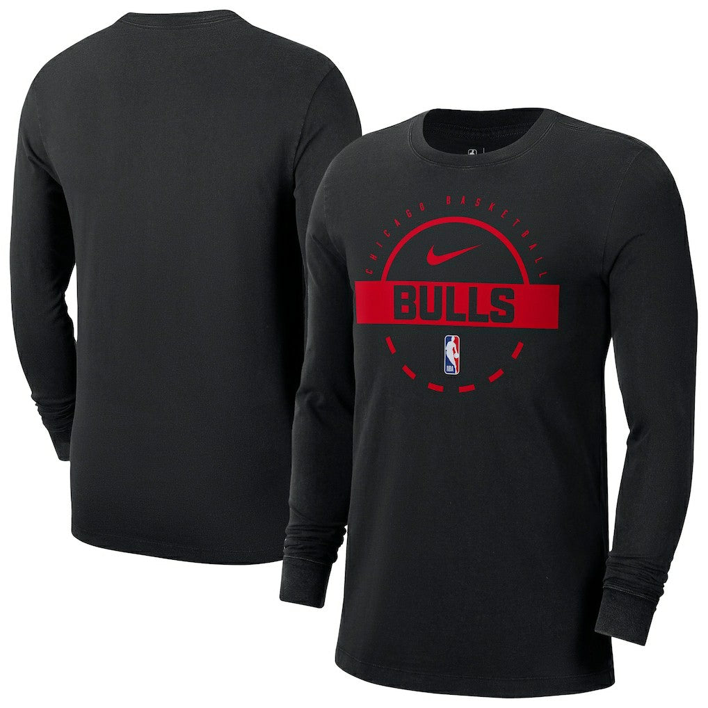 NBA Chicago Bulls Authentic Long Sleeve Practice T-Shirt sale