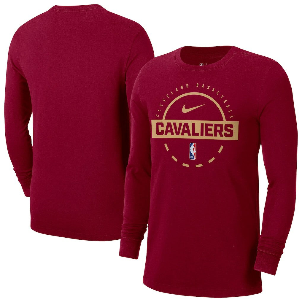 NBA Cleveland Cavaliers Authentic Long Sleeve Practice T-Shirt sale