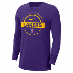 NBA Los Angeles Lakers Authentic Long Sleeve Practice T-Shirt