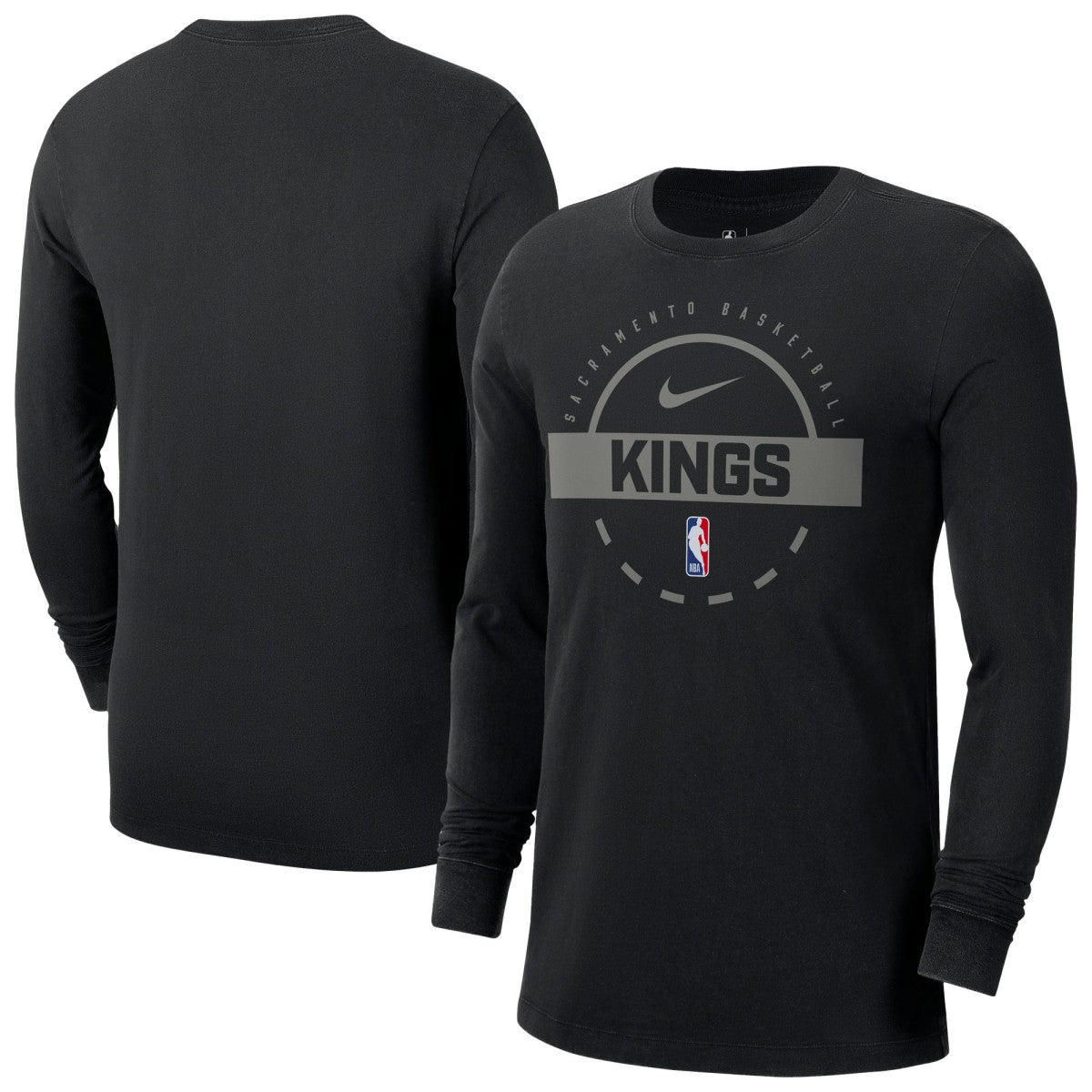 NBA Sacramento Kings Authentic Long Sleeve Practice T-Shirt