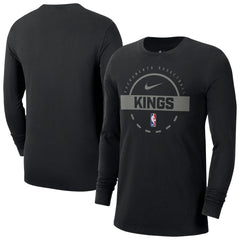 NBA Sacramento Kings Authentic Long Sleeve Practice T-Shirt