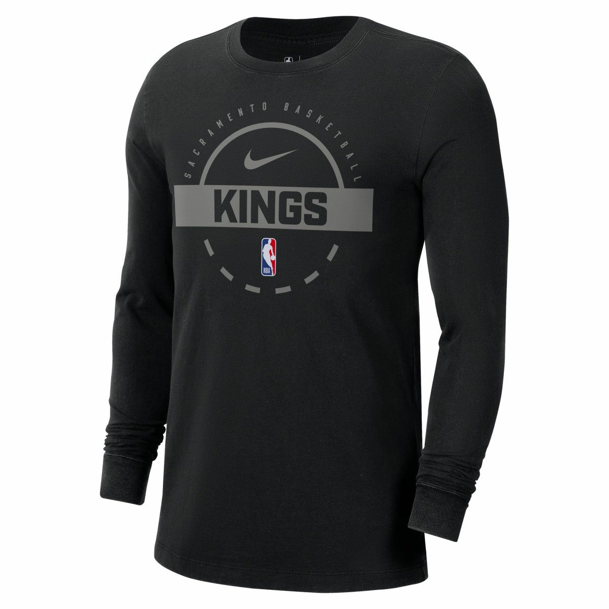 NBA Sacramento Kings Authentic Long Sleeve Practice T-Shirt