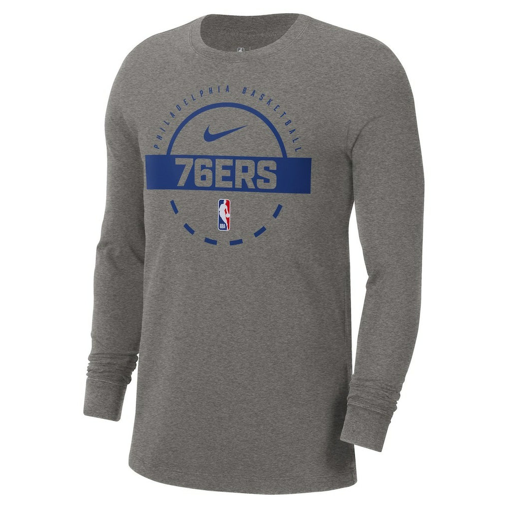 NBA Philadelphia 76ers Authentic Long Sleeve Practice T-Shirt