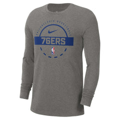 NBA Philadelphia 76ers Authentic Long Sleeve Practice T-Shirt
