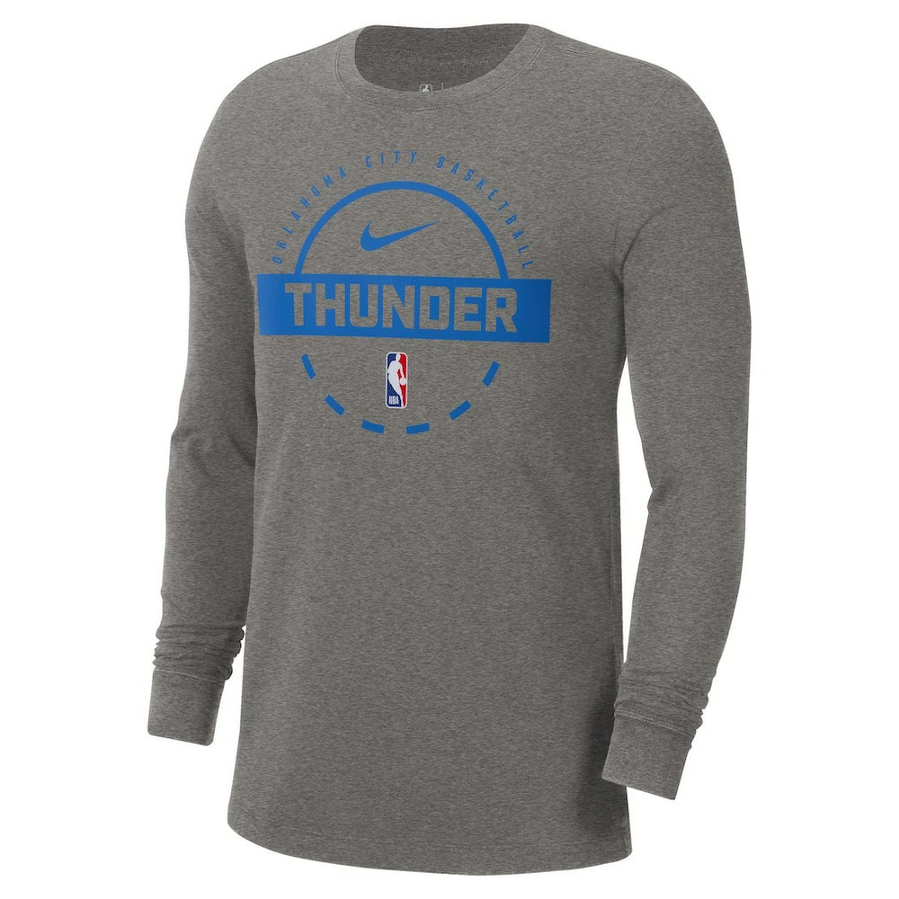 NBA Oklahoma City Thunder Authentic Long Sleeve Practice T-Shirt