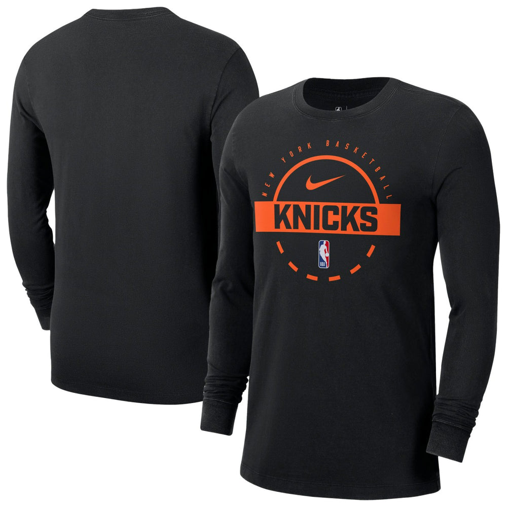 NBA New York Knicks Authentic Long Sleeve Practice T-Shirt