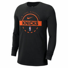 NBA New York Knicks Authentic Long Sleeve Practice T-Shirt