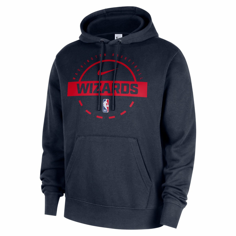 NBA Washington Wizards 2025/26 Authentic Practice Club Pullover Hoodie