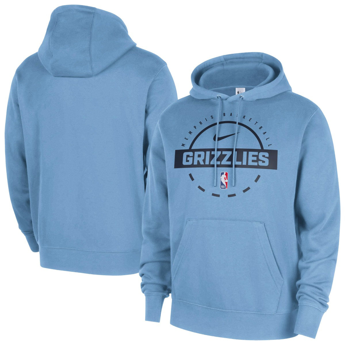 NBA Memphis Grizzlies 2025/26 Authentic Practice Club Pullover Hoodie