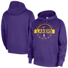 NBA Los Angeles Lakers 2025/26 Authentic Practice Club Pullover Hoodie