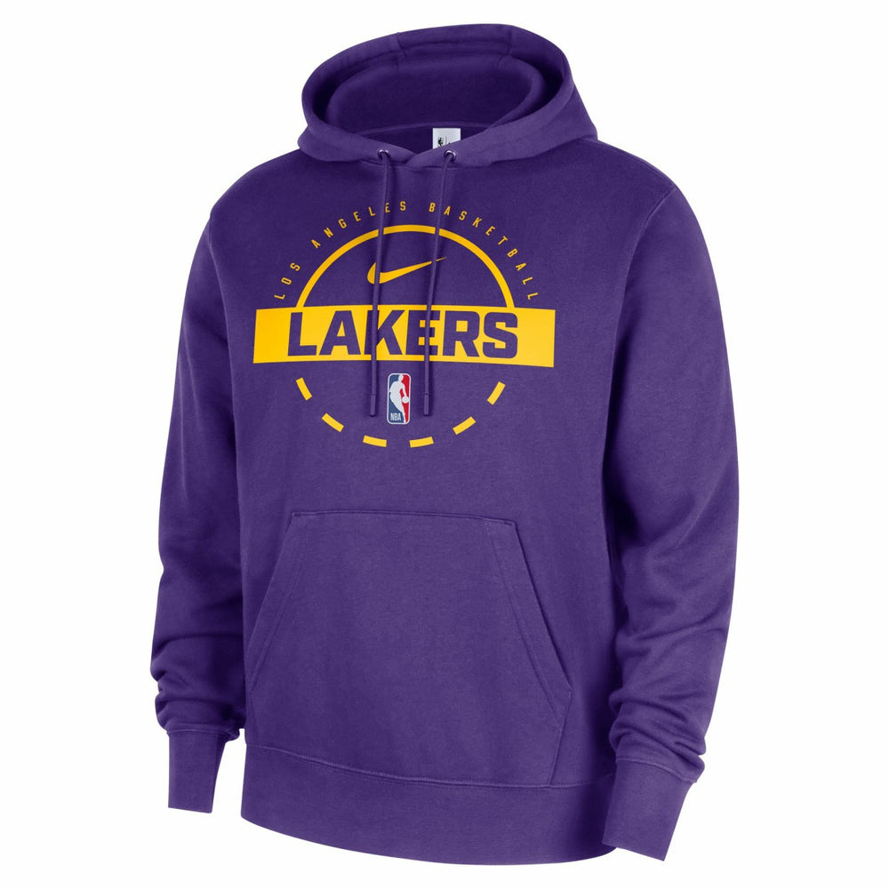 NBA Los Angeles Lakers 2025/26 Authentic Practice Club Pullover Hoodie