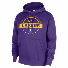 NBA Los Angeles Lakers 2025/26 Authentic Practice Club Pullover Hoodie