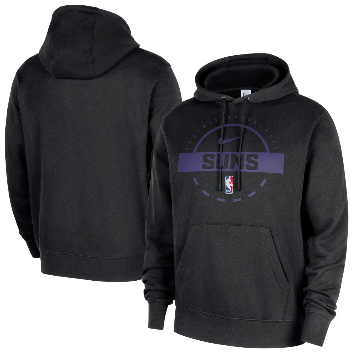 NBA Phoenix Suns 2025/26 Authentic Practice Club Pullover Hoodie