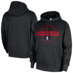 NBA Portland Trail Blazers 2025/26 Authentic Practice Club Pullover Hoodie