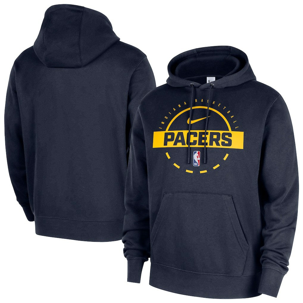 NBA Indiana Pacers 2025/26 Authentic Practice Club Pullover Hoodie