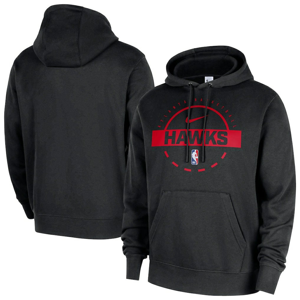 NBA Atlanta Hawks 2025/26 Authentic Practice Club Pullover Hoodie