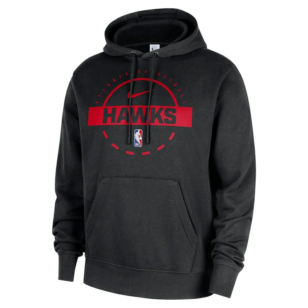 NBA Atlanta Hawks 2025/26 Authentic Practice Club Pullover Hoodie