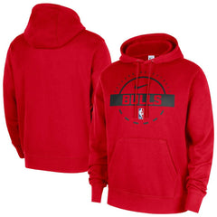 NBA Chicago Bulls 2025/26 Authentic Practice Club Pullover Hoodie