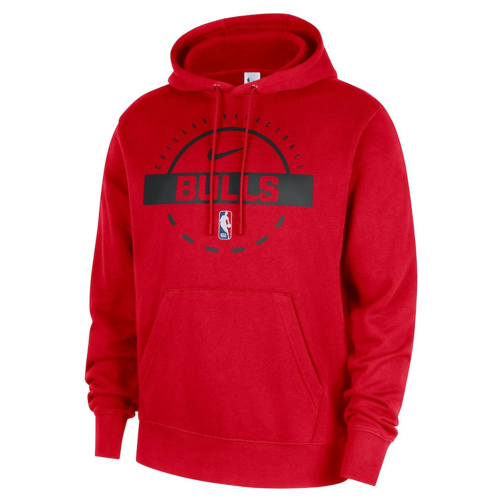 NBA Chicago Bulls 2025/26 Authentic Practice Club Pullover Hoodie
