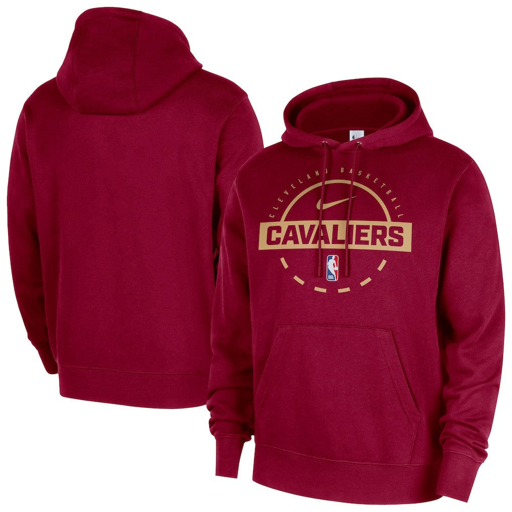 NBA Cleveland Cavaliers 2025/26 Authentic Practice Club Pullover Hoodie sale