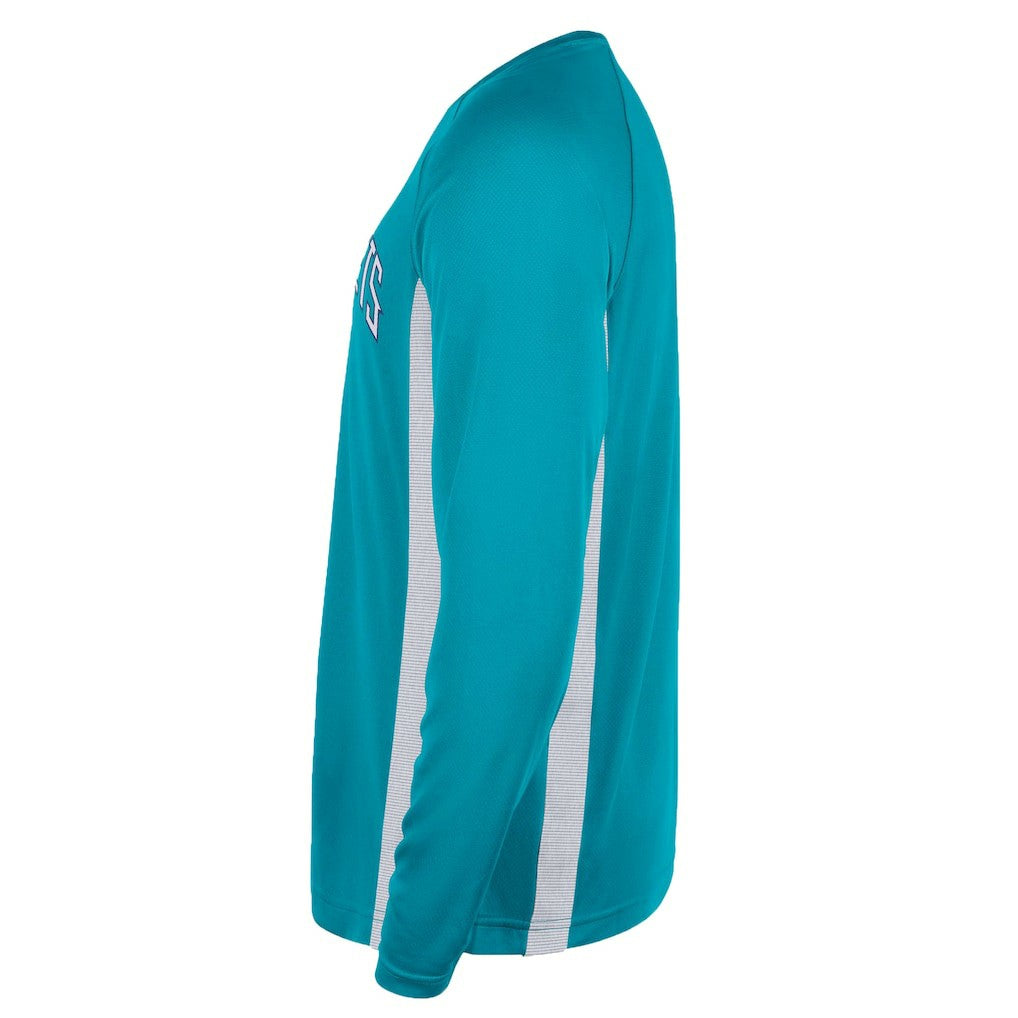 NBA Charlotte Hornets Jordan Brand 2025/26 Authentic Pre-Game Legend Dri-FIT Long Sleeve Shooting Shirt